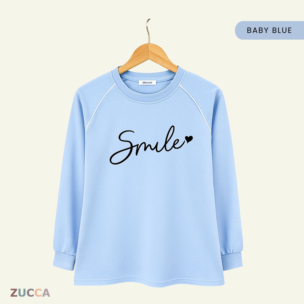 ZUCCA KEISYA PRINTED SWEATSHIRT BAJU PEREMPUAN - MA082