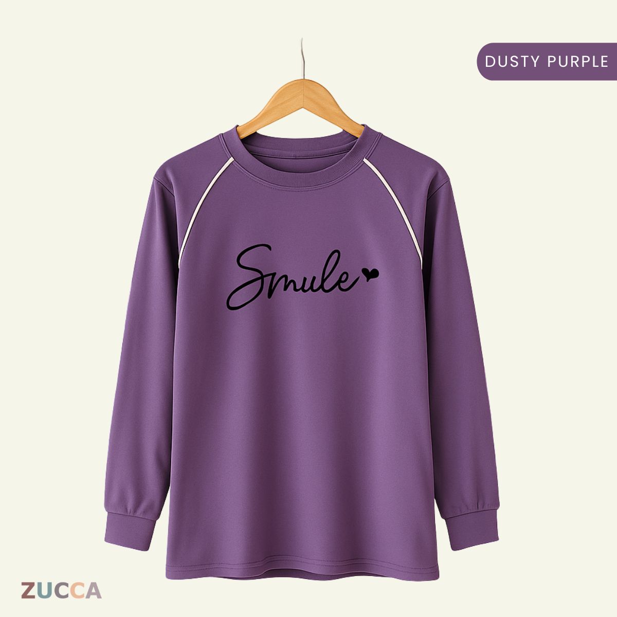 ZUCCA KEISYA PRINTED SWEATSHIRT BAJU PEREMPUAN - MA082