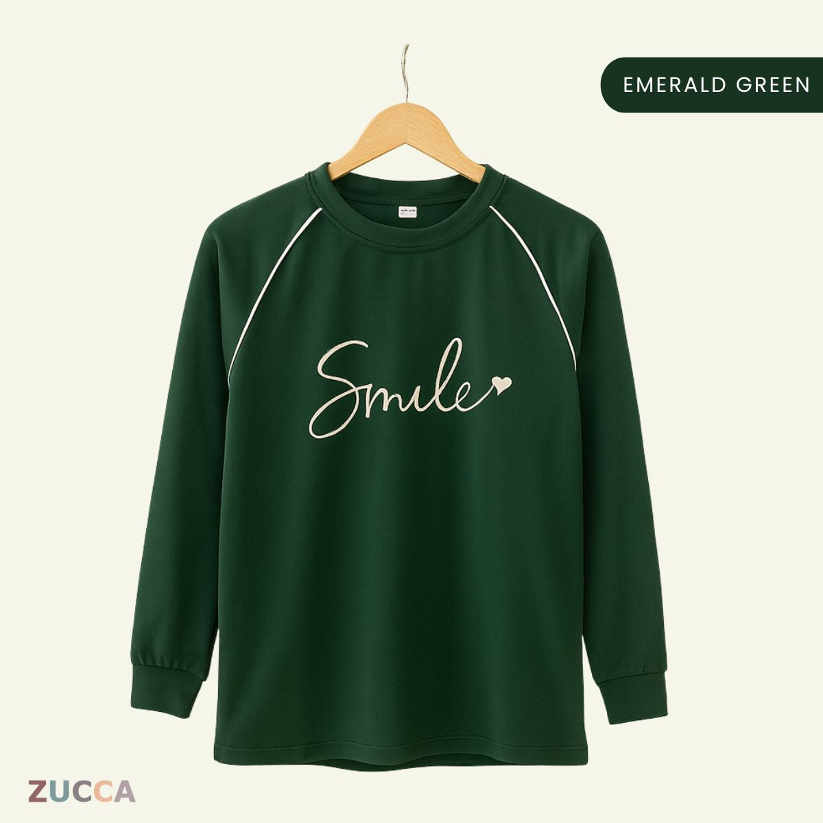 ZUCCA KEISYA PRINTED SWEATSHIRT BAJU PEREMPUAN - MA082