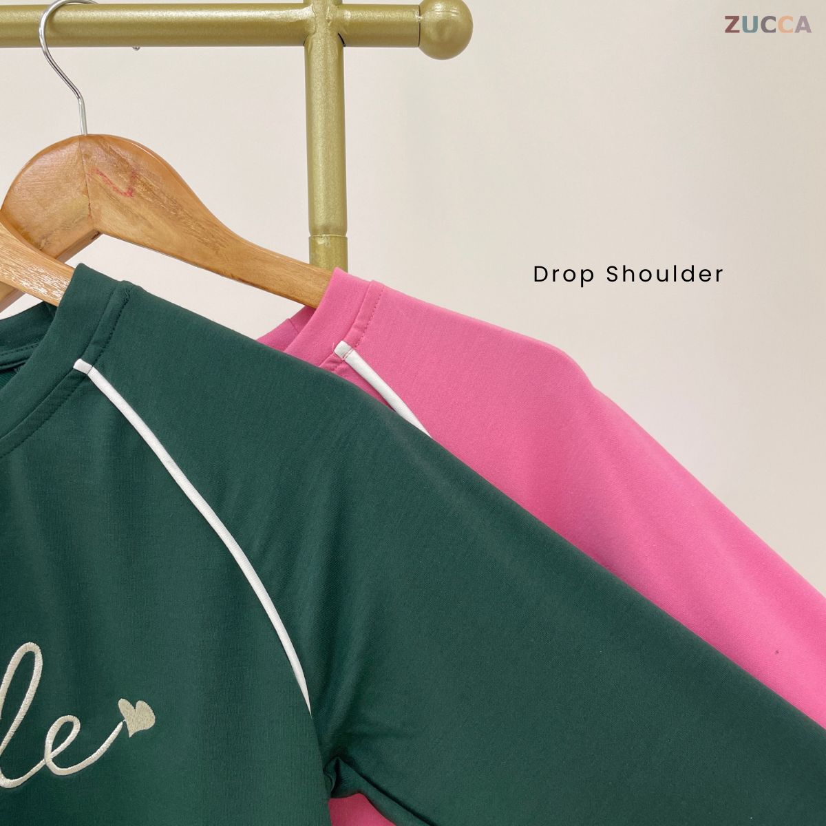 ZUCCA KEISYA PRINTED SWEATSHIRT BAJU PEREMPUAN - MA082