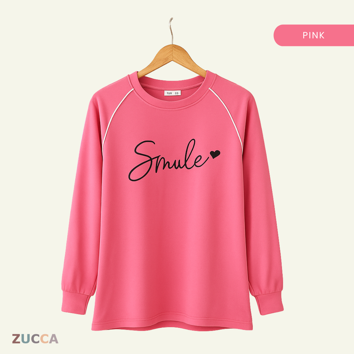 ZUCCA KEISYA PRINTED SWEATSHIRT BAJU PEREMPUAN - MA082