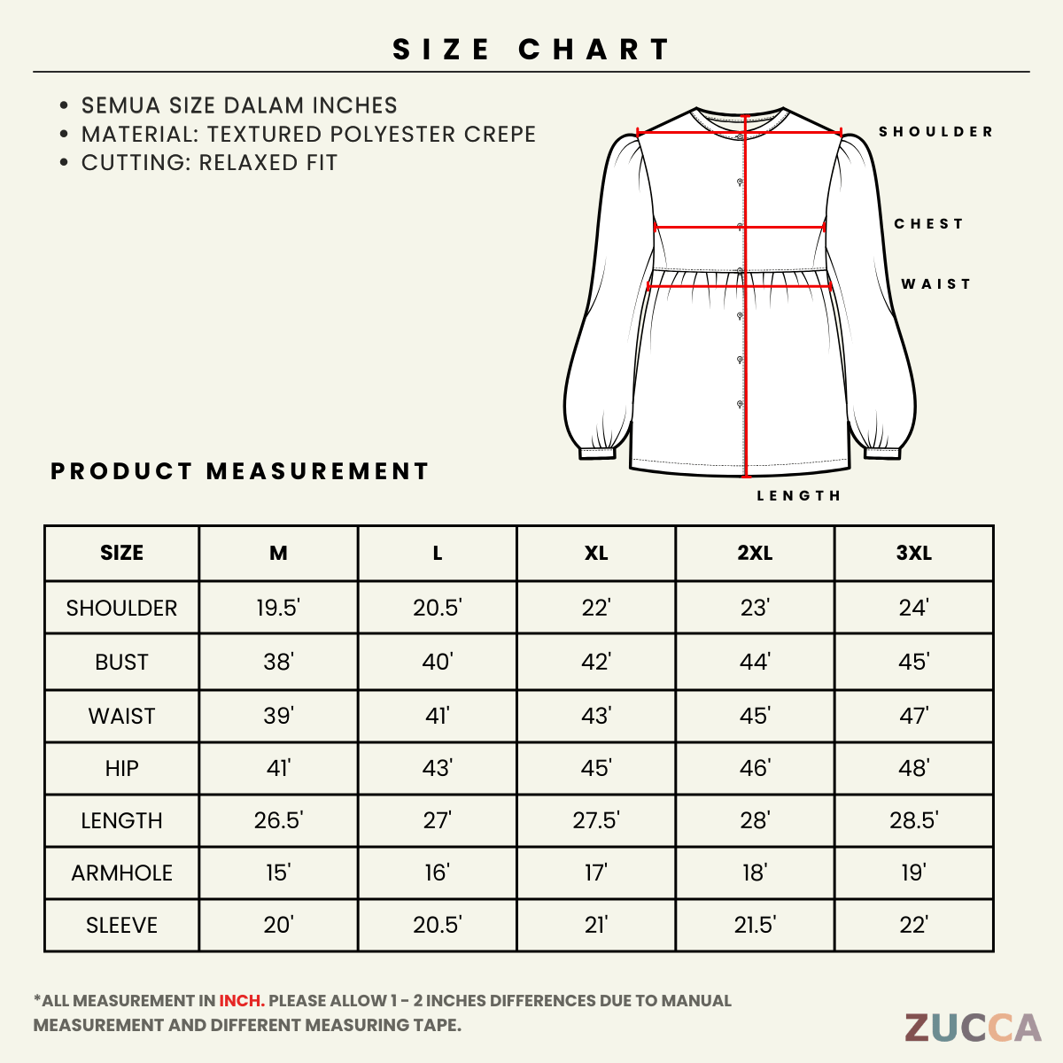 ZUCCA NADRA LACE BLOOM CASUAL WEAR-MA083 Tops