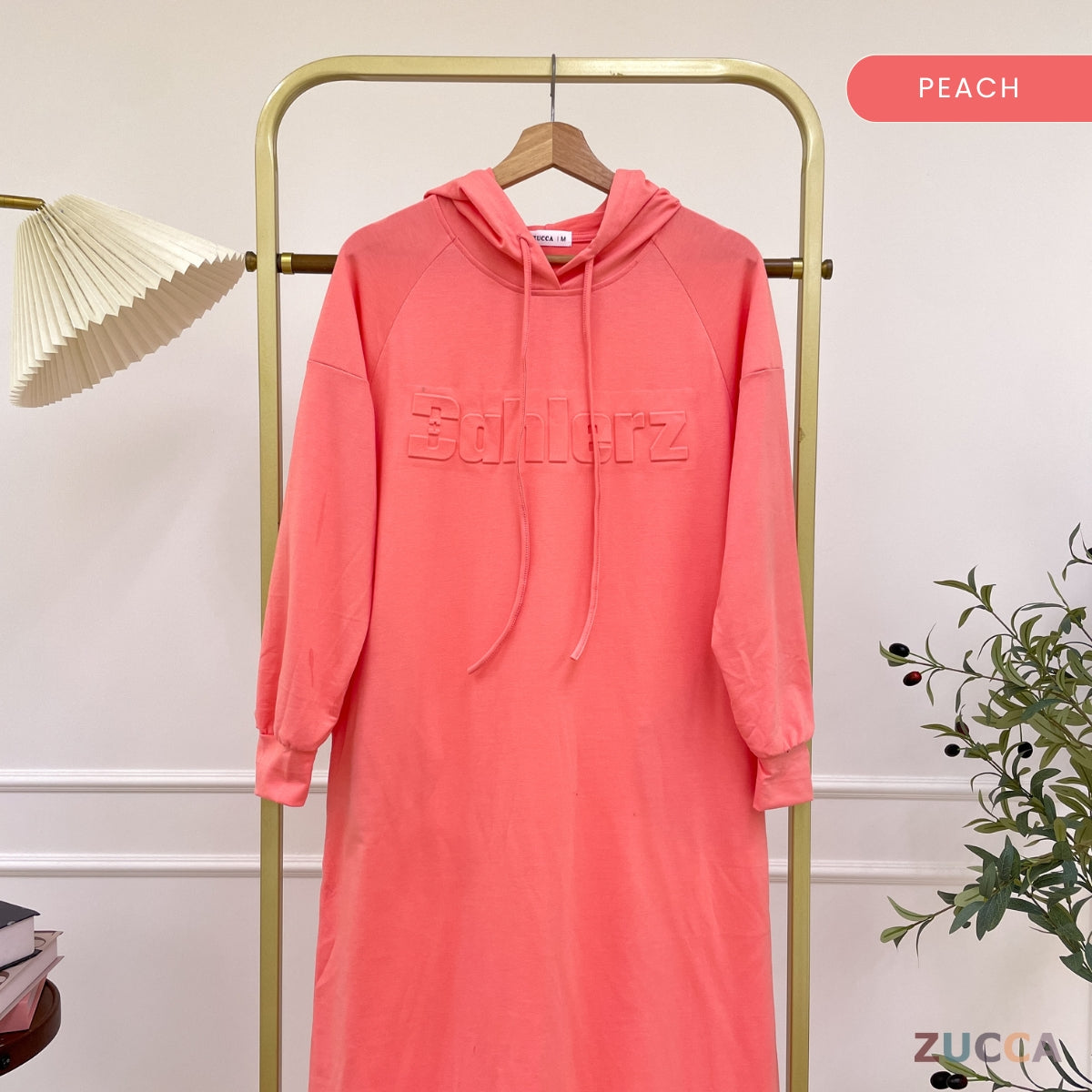 ZUCCA NAURA HOODIE DRESS - MA086 TOP