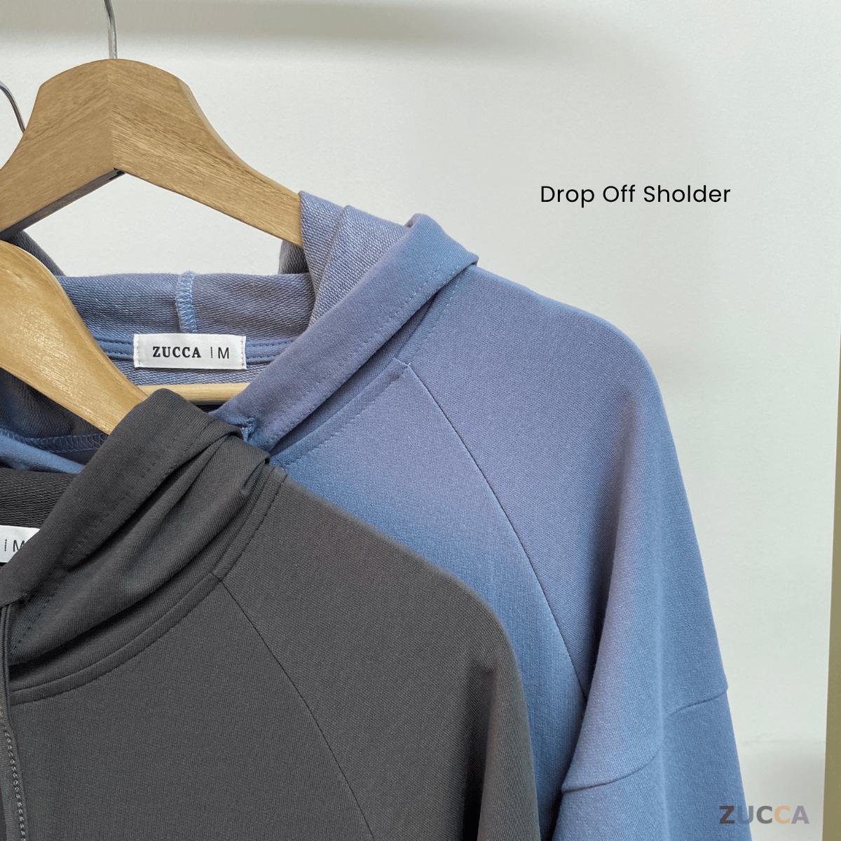 ZUCCA NAURA HOODIE DRESS - MA086 TOP