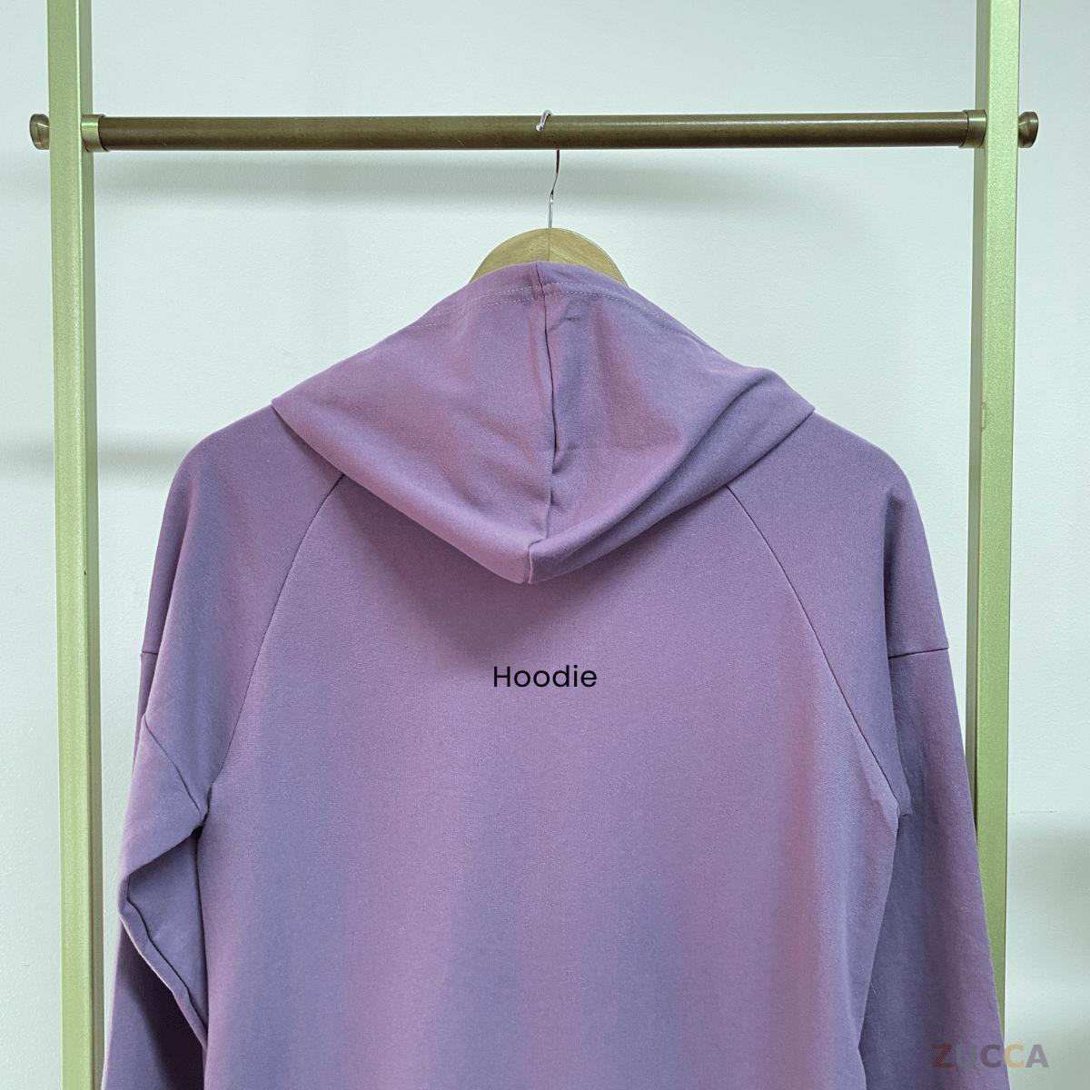 ZUCCA NAURA HOODIE DRESS - MA086 TOP