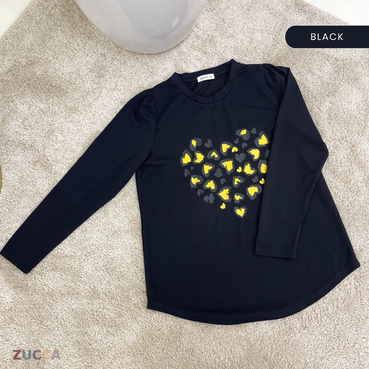 ZUCCA RAFAELA PRINTED KASUAL T-SHIRT PEREMPUAN - MA093