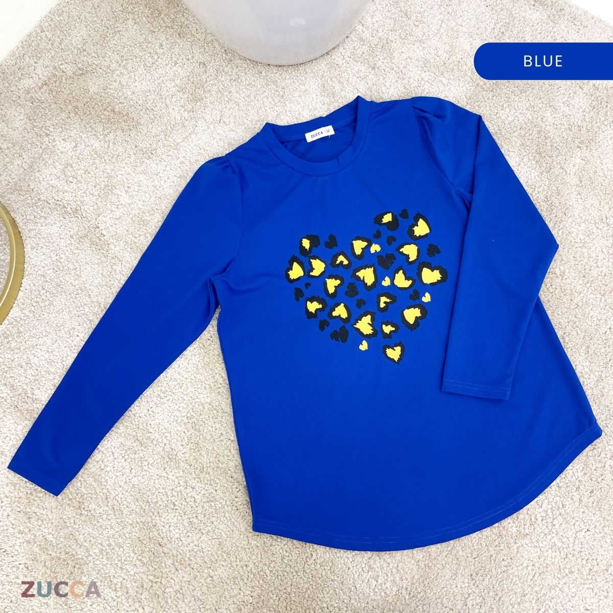 ZUCCA RAFAELA PRINTED KASUAL T-SHIRT PEREMPUAN - MA093