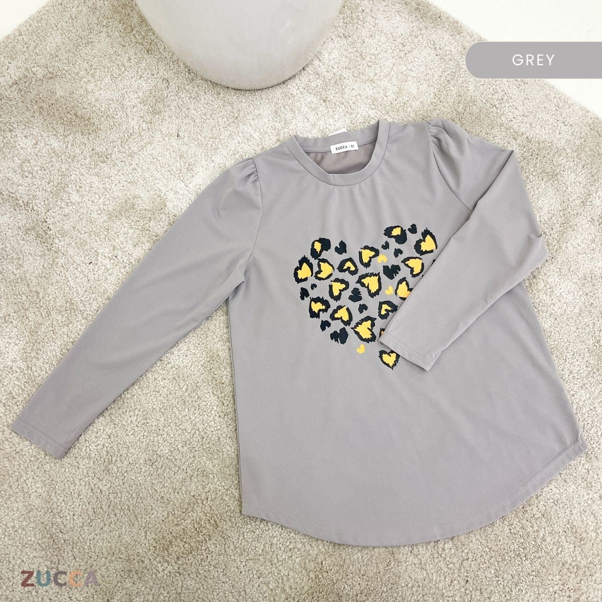 ZUCCA RAFAELA PRINTED KASUAL T-SHIRT PEREMPUAN - MA093