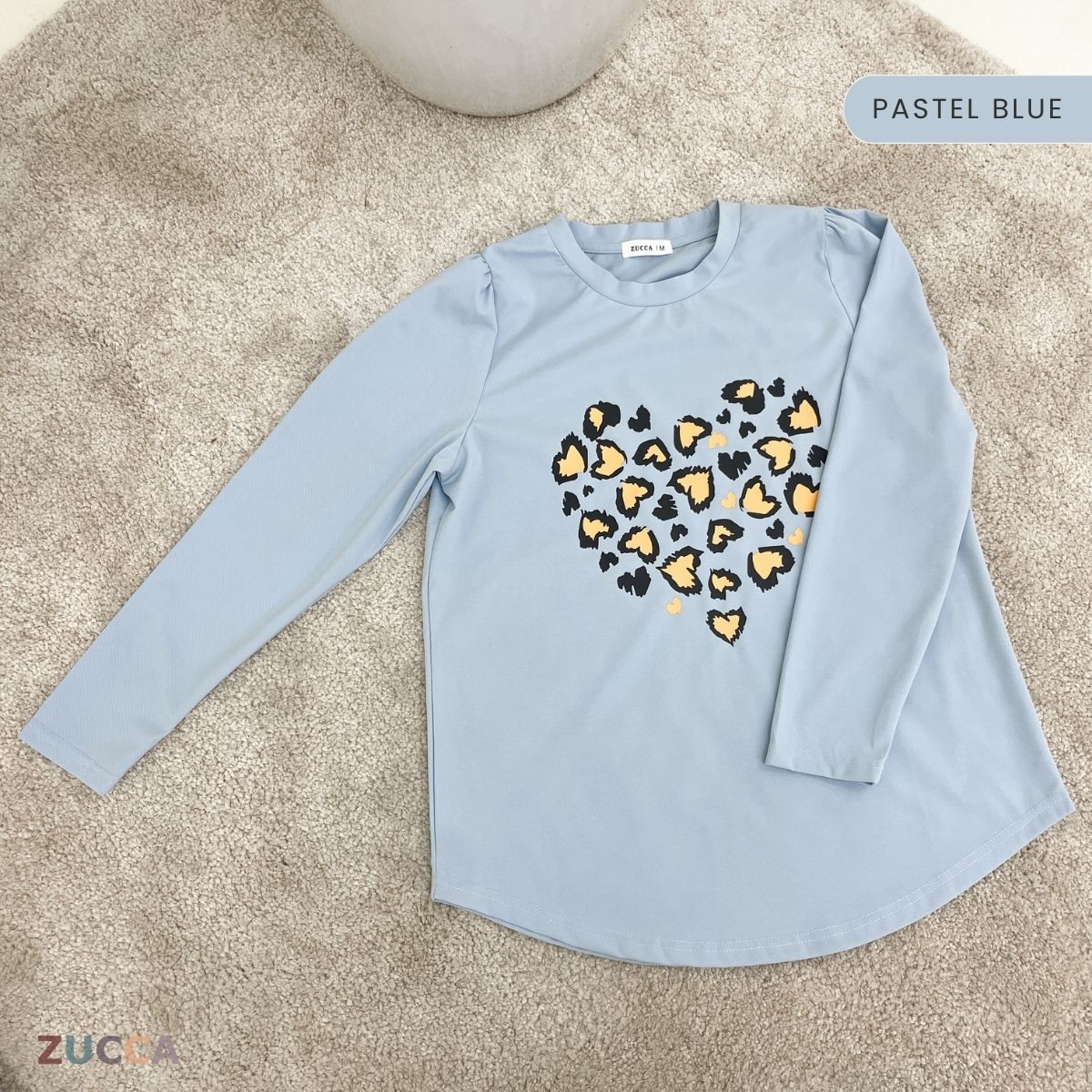 ZUCCA RAFAELA PRINTED KASUAL T-SHIRT PEREMPUAN - MA093