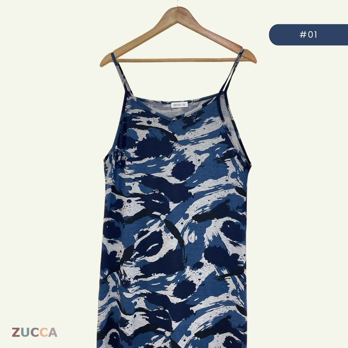 ZUCCA KATE STRING LONG DRESS PEREMPUAN SLEEVLESS - MA102