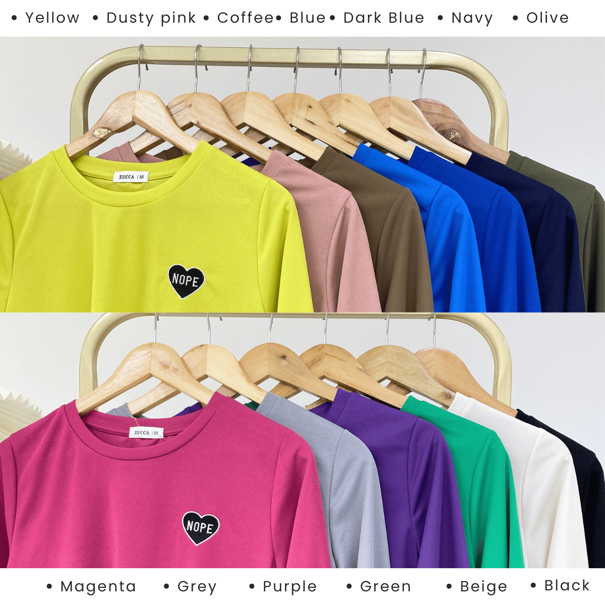 ZUCCA ADRIANA WOMEN KASUAL SHIRT EMBROIDERED STITCH - MA107