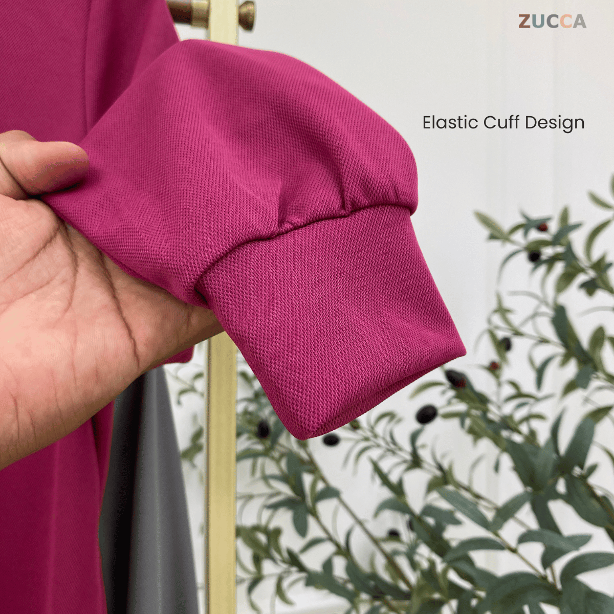 ZUCCA ADRIANA WOMEN KASUAL SHIRT EMBROIDERED STITCH - MA107