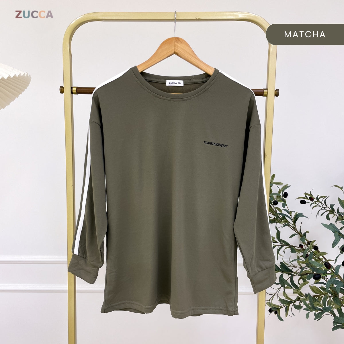 ZUCCA FINDA WOMEN KASUAL SHIRT PLAIN SHIRT LONG SLEEVE -  MA108