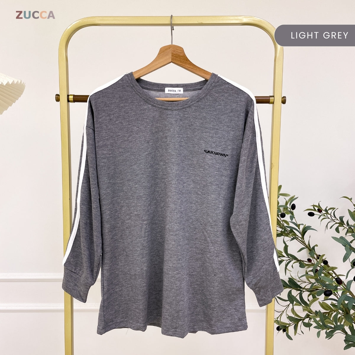 ZUCCA FINDA WOMEN KASUAL SHIRT PLAIN SHIRT LONG SLEEVE -  MA108