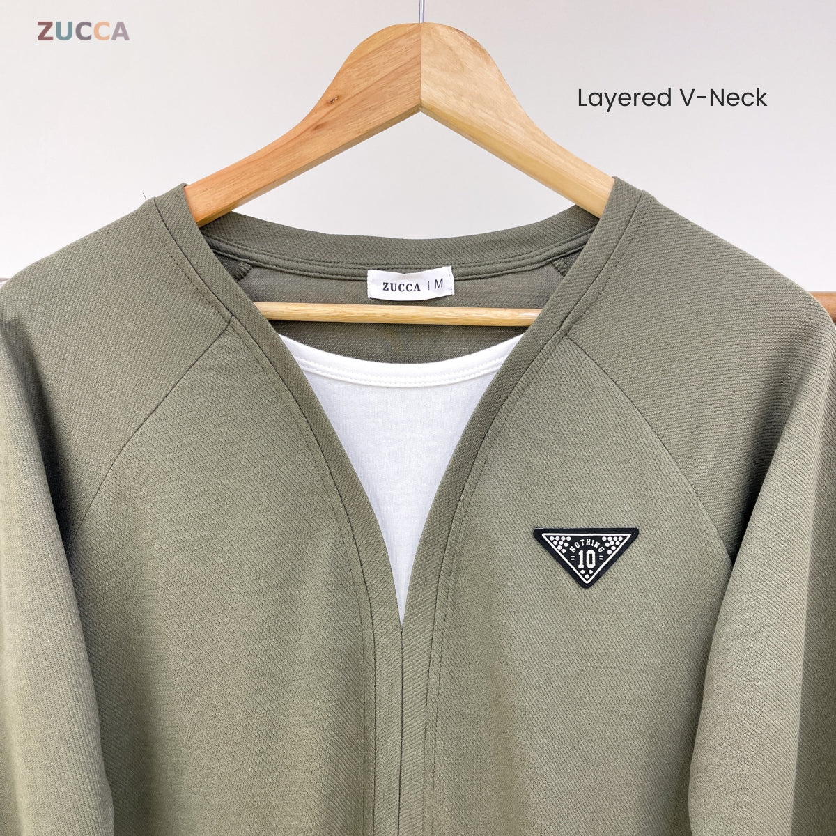 ZUCCA AZREEN PEREMPUAN KASUAL SHIRT LAYERED LONG SLEEVE - MA109