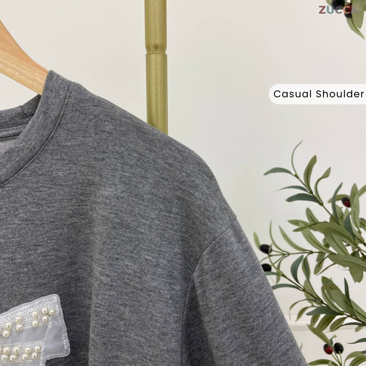 ZUCCA EMMY WOMEN KASUAL SHIRT COQUETTE LONG SLEEVE - MA110