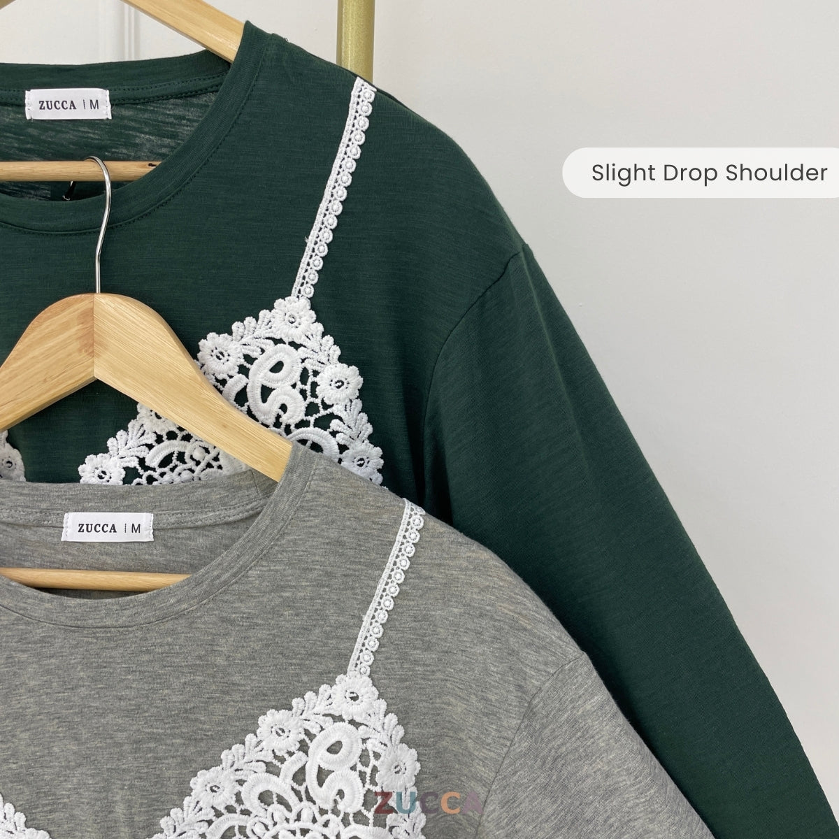 ZUCCA KISTY T-SHIRT PEREMPUAN KASUAL LONG SLEEVE - MA111