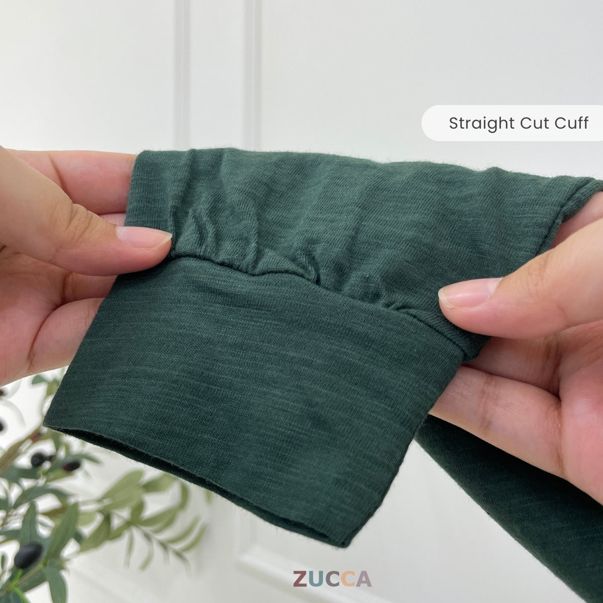 ZUCCA KISTY T-SHIRT PEREMPUAN KASUAL LONG SLEEVE - MA111