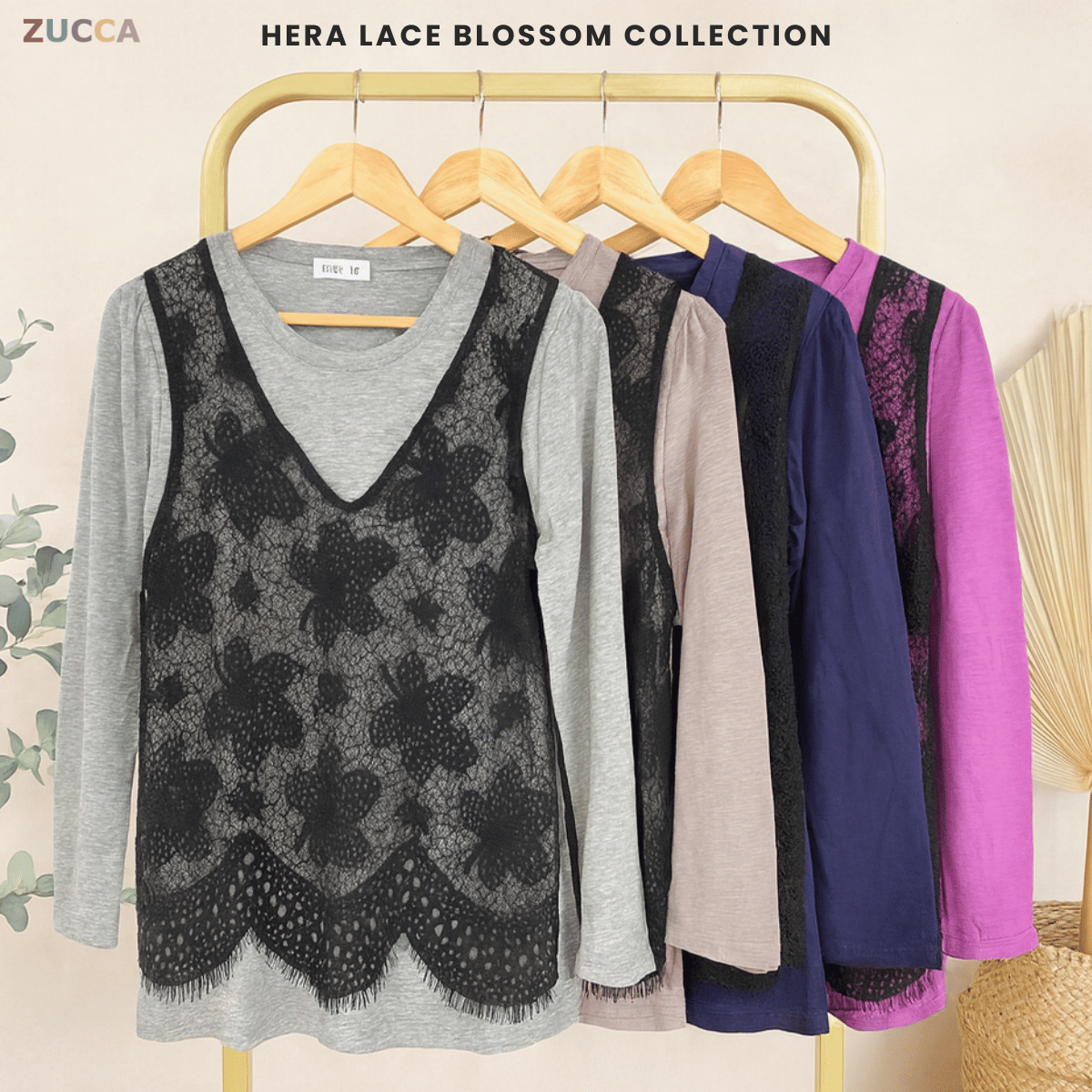 ZUCCA HERA LACE BLOSSOM COLLECTION -MA112