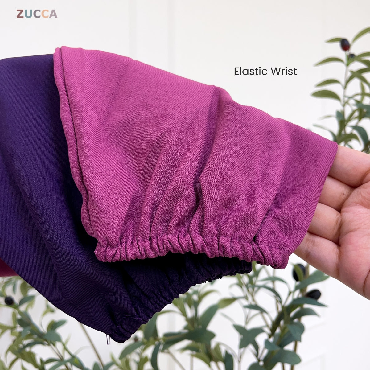 ZUCCA CHARLOTTE KASUAL MUSLIMAH BLOUSE MODEST WEAR - MA114
