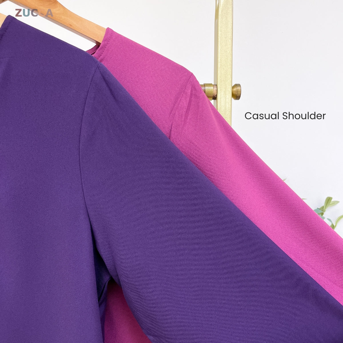 ZUCCA CHARLOTTE KASUAL MUSLIMAH BLOUSE MODEST WEAR - MA114
