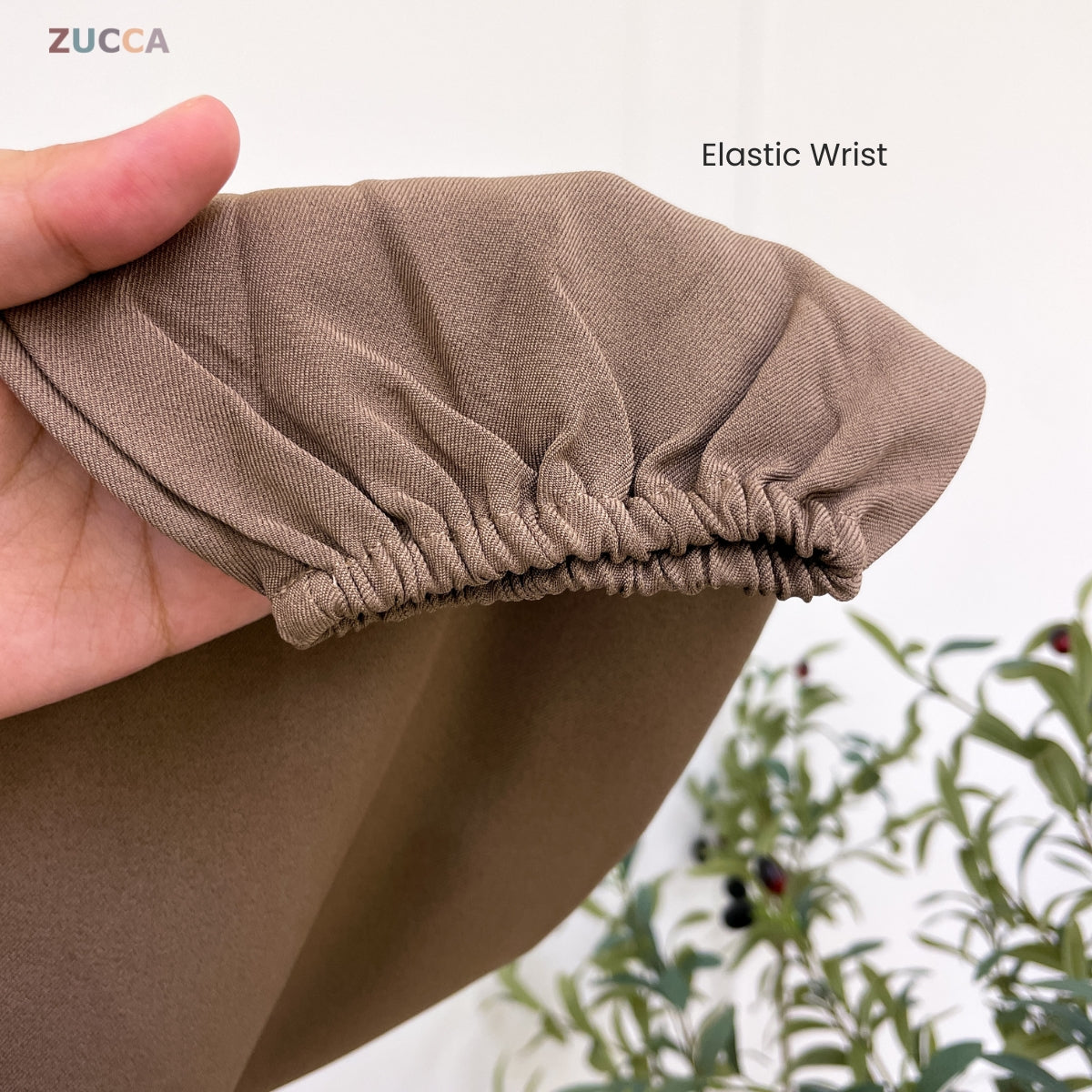ZUCCA ANNA BLOUSE KASUAL PEREMPUAN PLAIN LONG SLEEVE - MA117