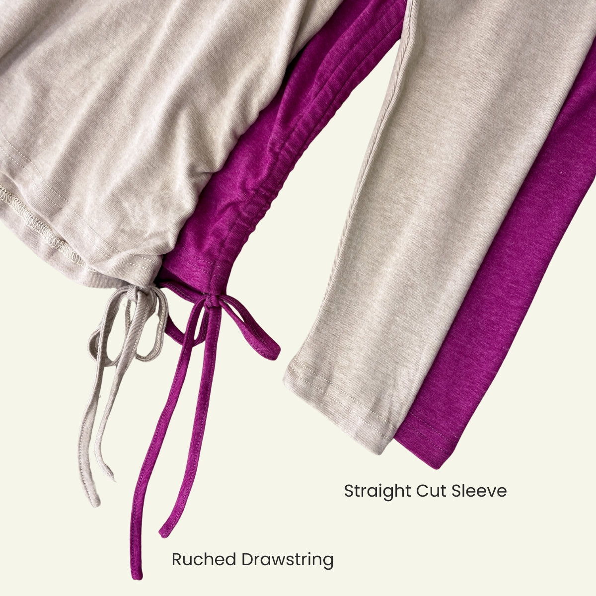 ZUCCA AVIANA RUCHED DRAWSTRING KASUAL WOMEN BLOUSE - MA121