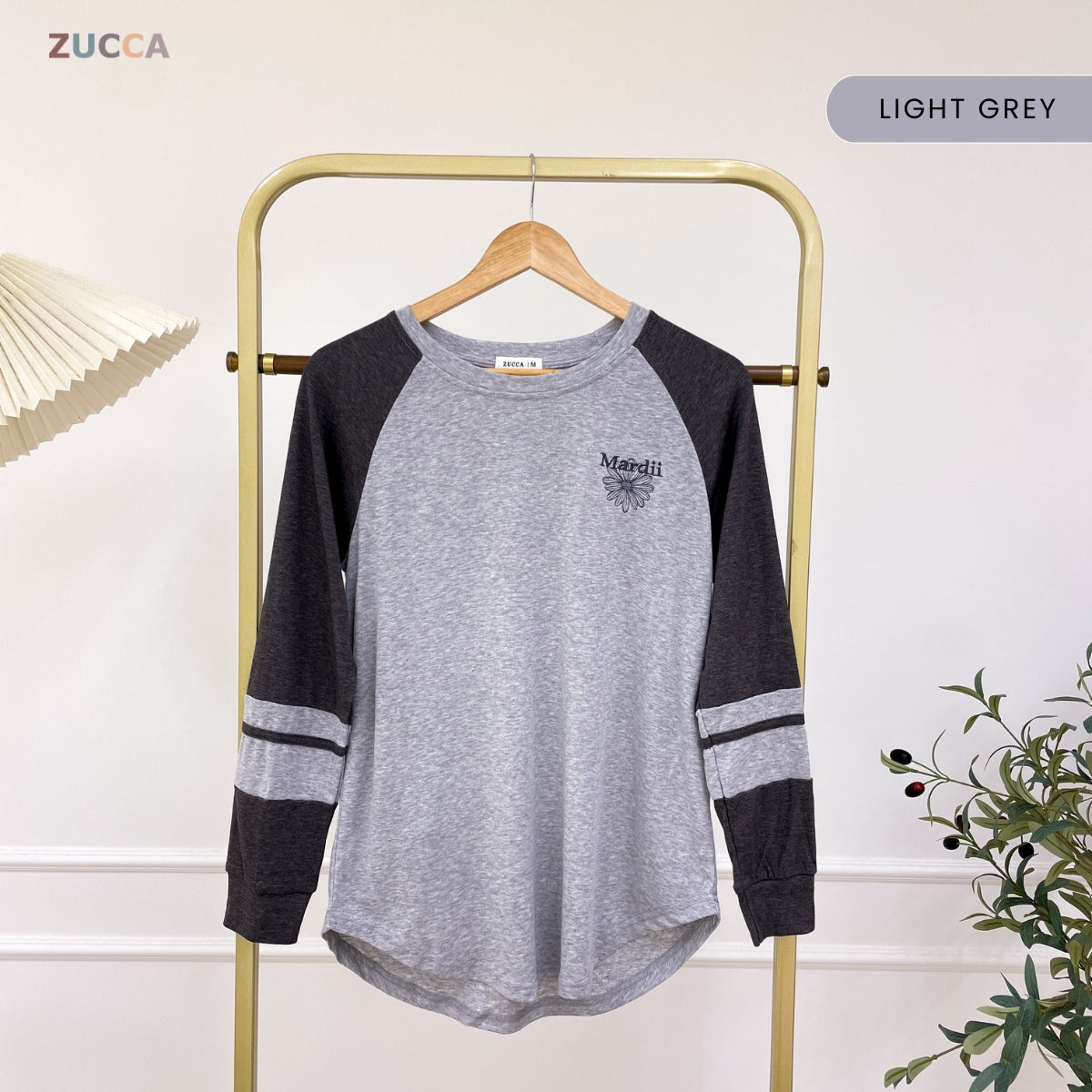 ZUCCA MARDIAH WOMEN KASUAL SHIRT DUA TONE COLOUR - MA123