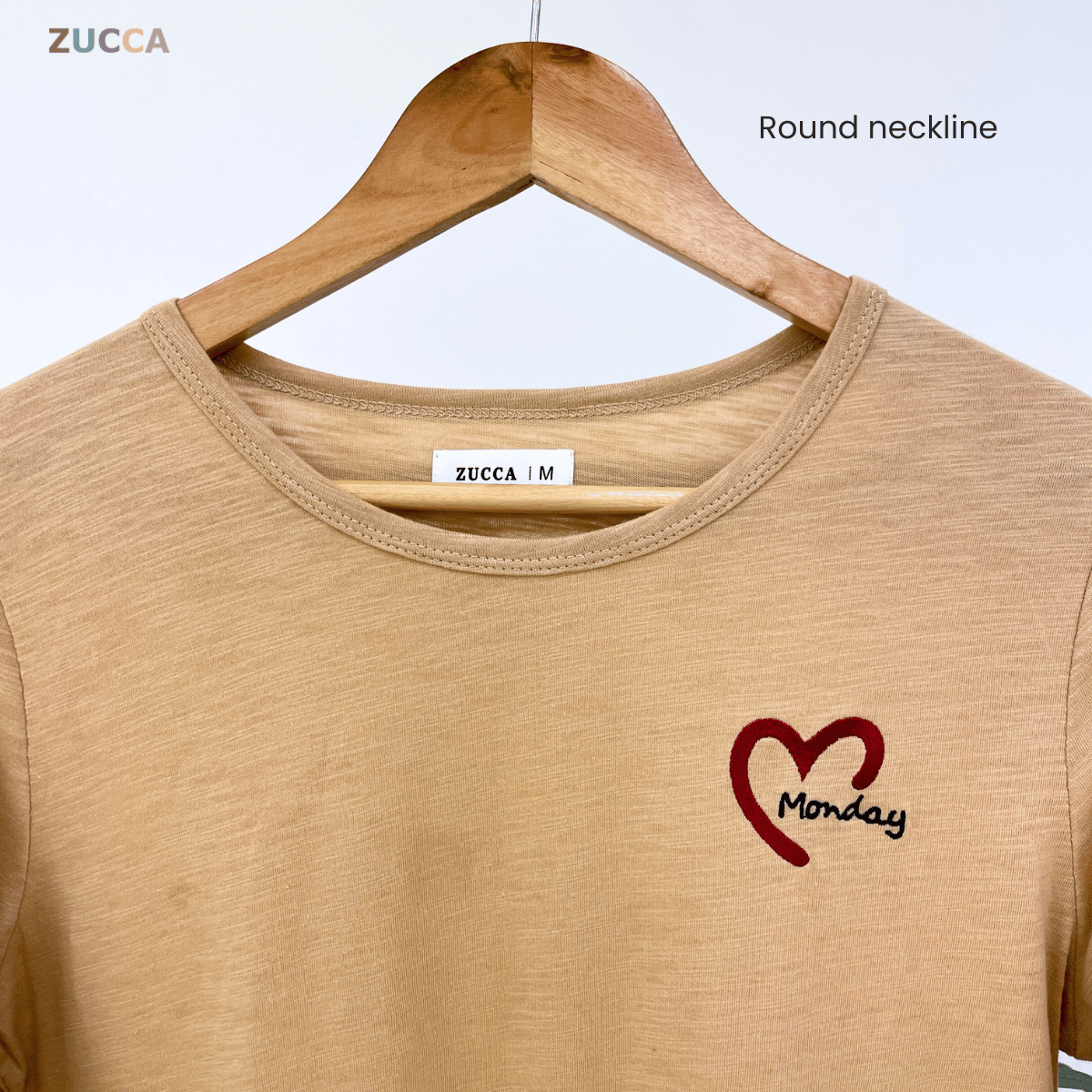 ZUCCA MAHANI COMFY HEARTWEAR LONG TEE-MA130