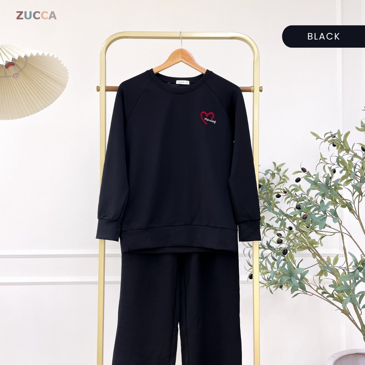 ZUCCA AILANI WOMEN KASUAL SET SWEATSHIRT LONG SLEEVE - MA132