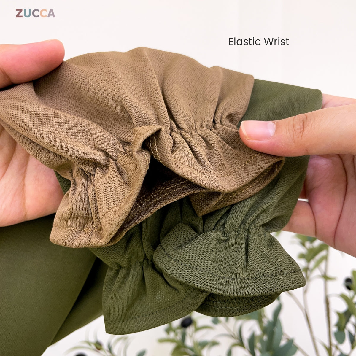 ZUCCA ASMA PEREMPUAN KASUAL PLAIN BLOUSE LONG SLEEVE - MA133