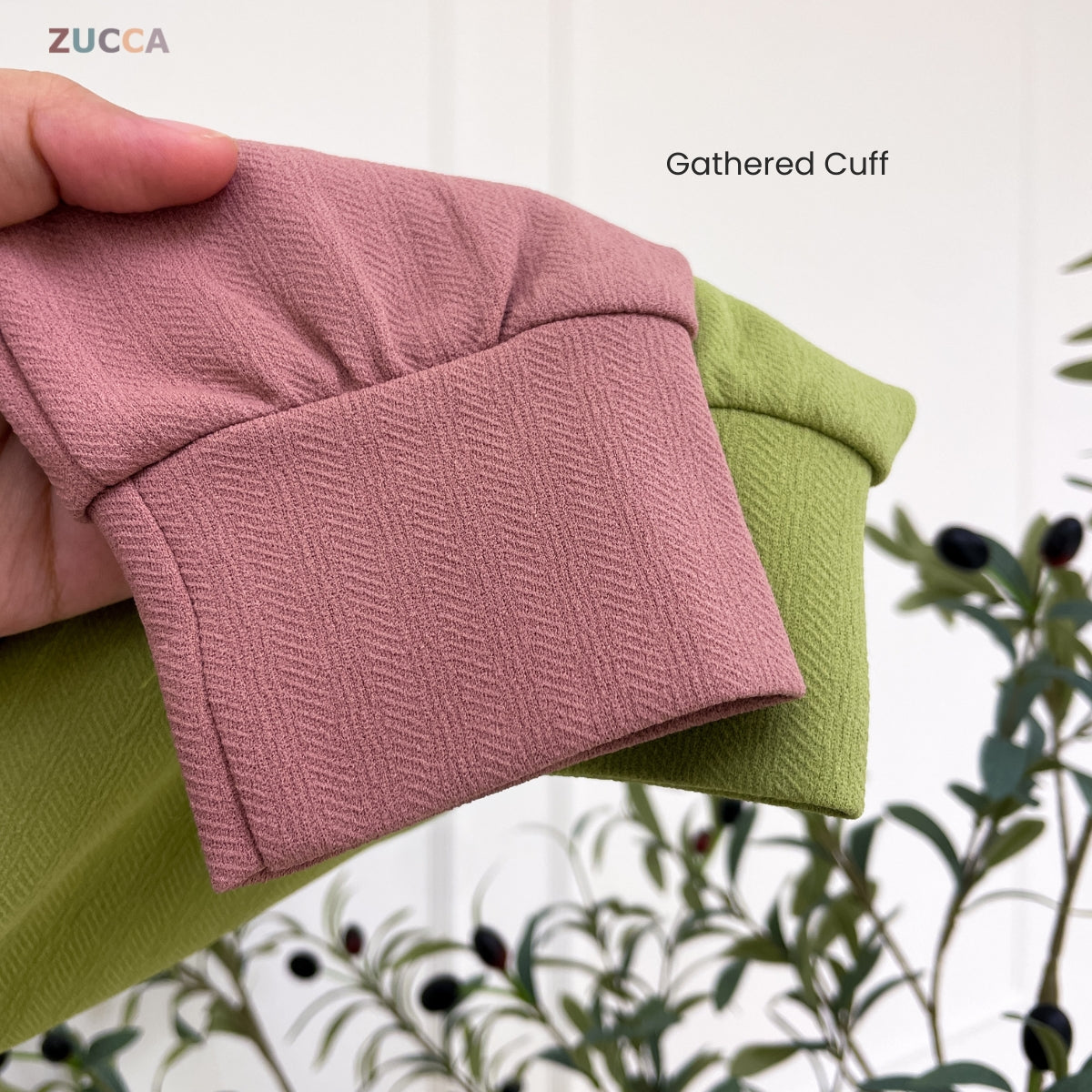 ZUCCA RIZQIN KASUAL MUSLIMAH PLAIN LONG BLOUSE - MA139