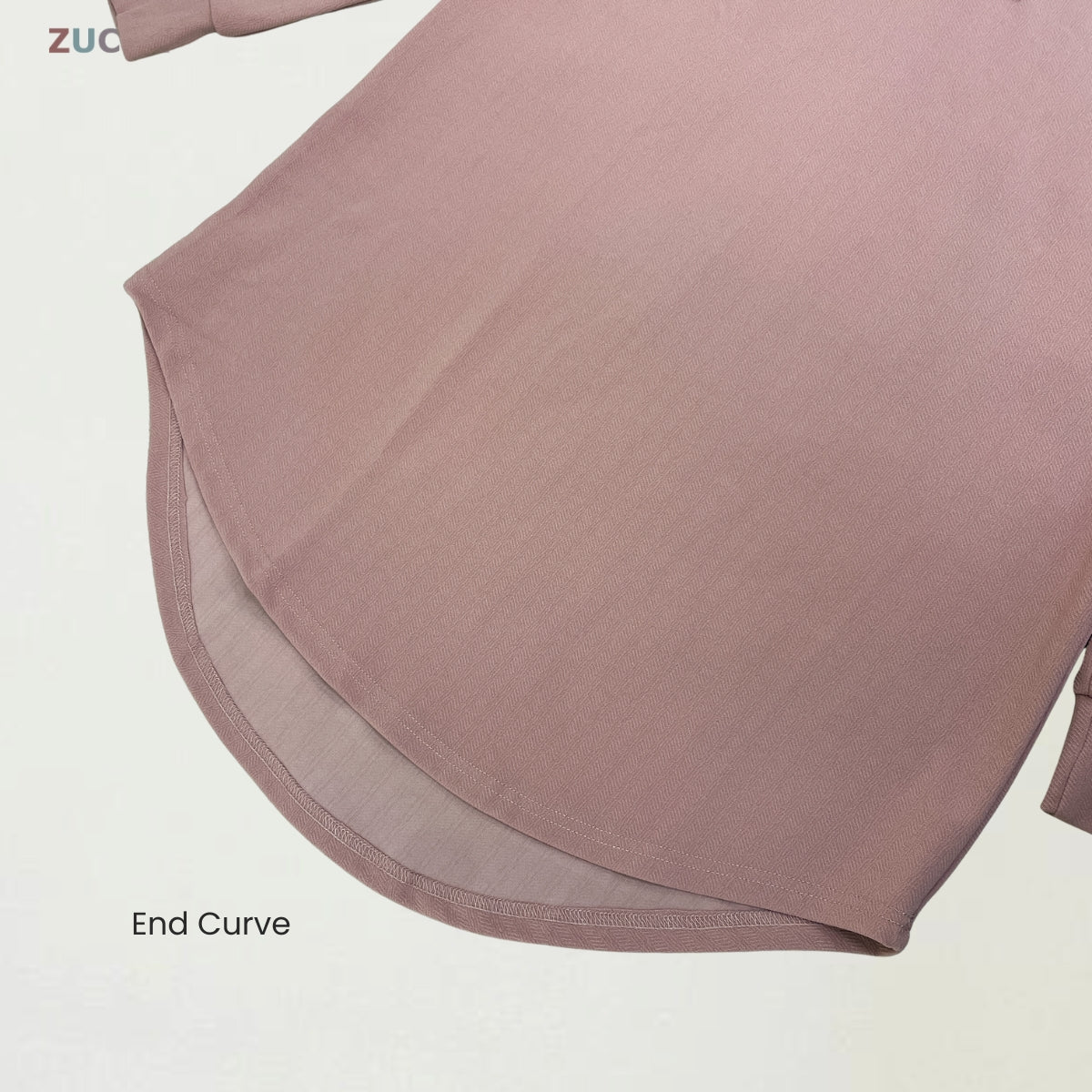 ZUCCA RIZQIN KASUAL MUSLIMAH PLAIN LONG BLOUSE - MA139