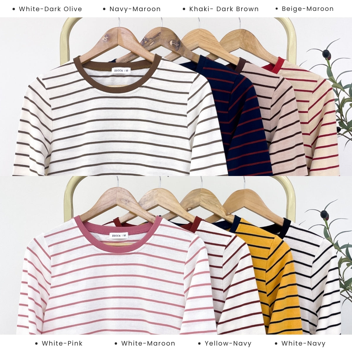 ZUCCA ERISA KASUAL WOMEN STRIPE SHIRT - MA157