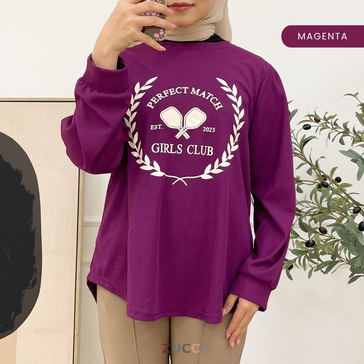 ZUCCA MARCIE KEMEJA KASUAL WANITA WAFFLE COTTON - DM007 BAJU WANITA KOREAN STYLE