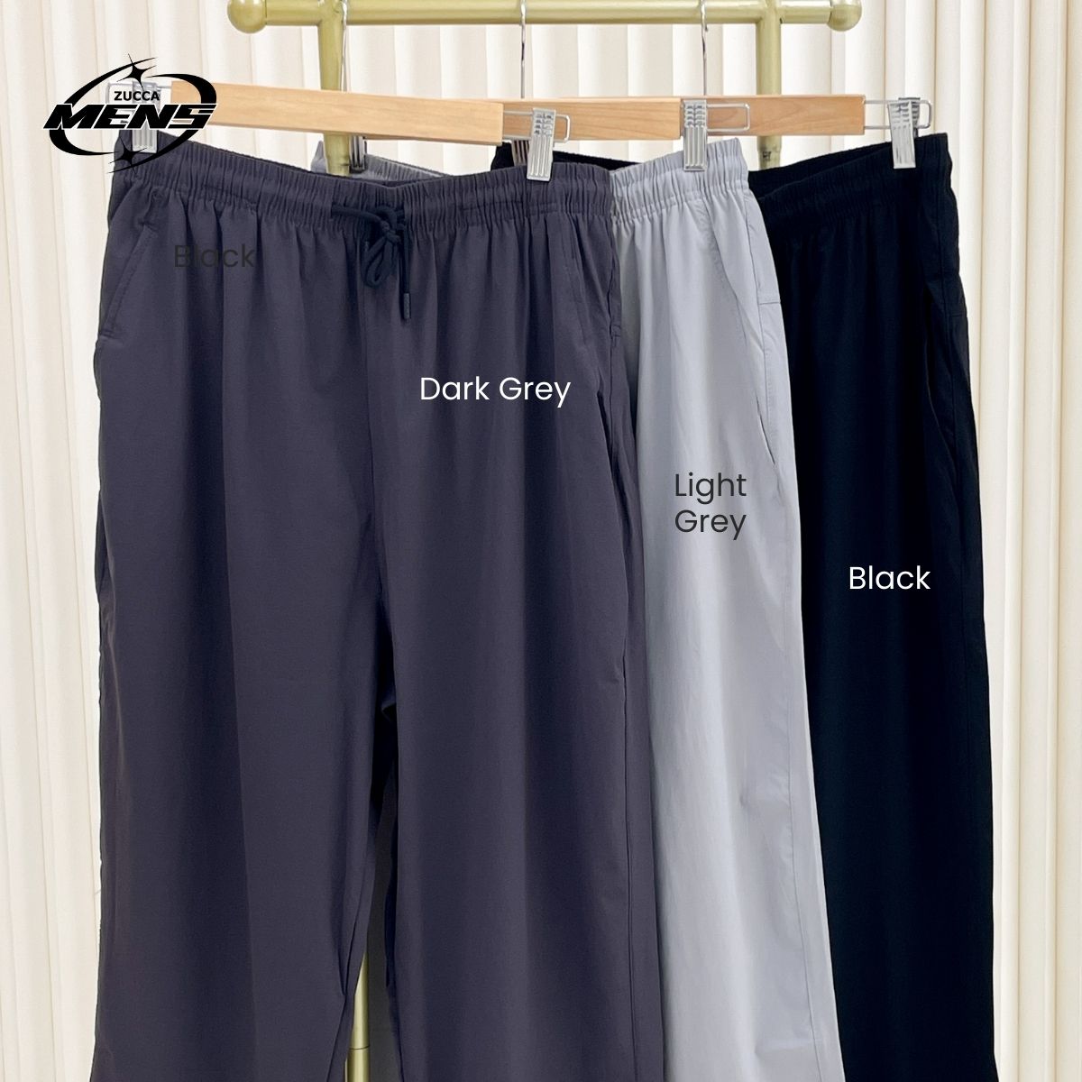 ZUCCA SELUAR TREK SUKAN LATIHAN M-5XL STRAIGHT CUT TRAINING PANTS TRACKSUIT - MCP2001