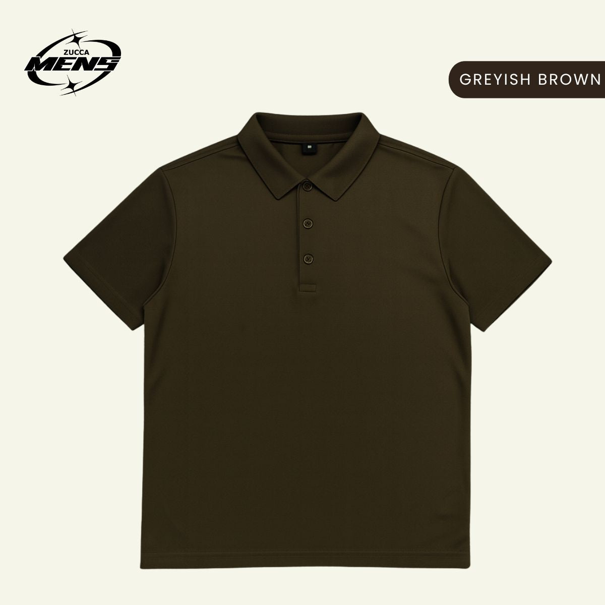 ZUCCA ALEX CASUAL COLLAR MEN T-SHIRT - MC1020 BAJU LELAKI