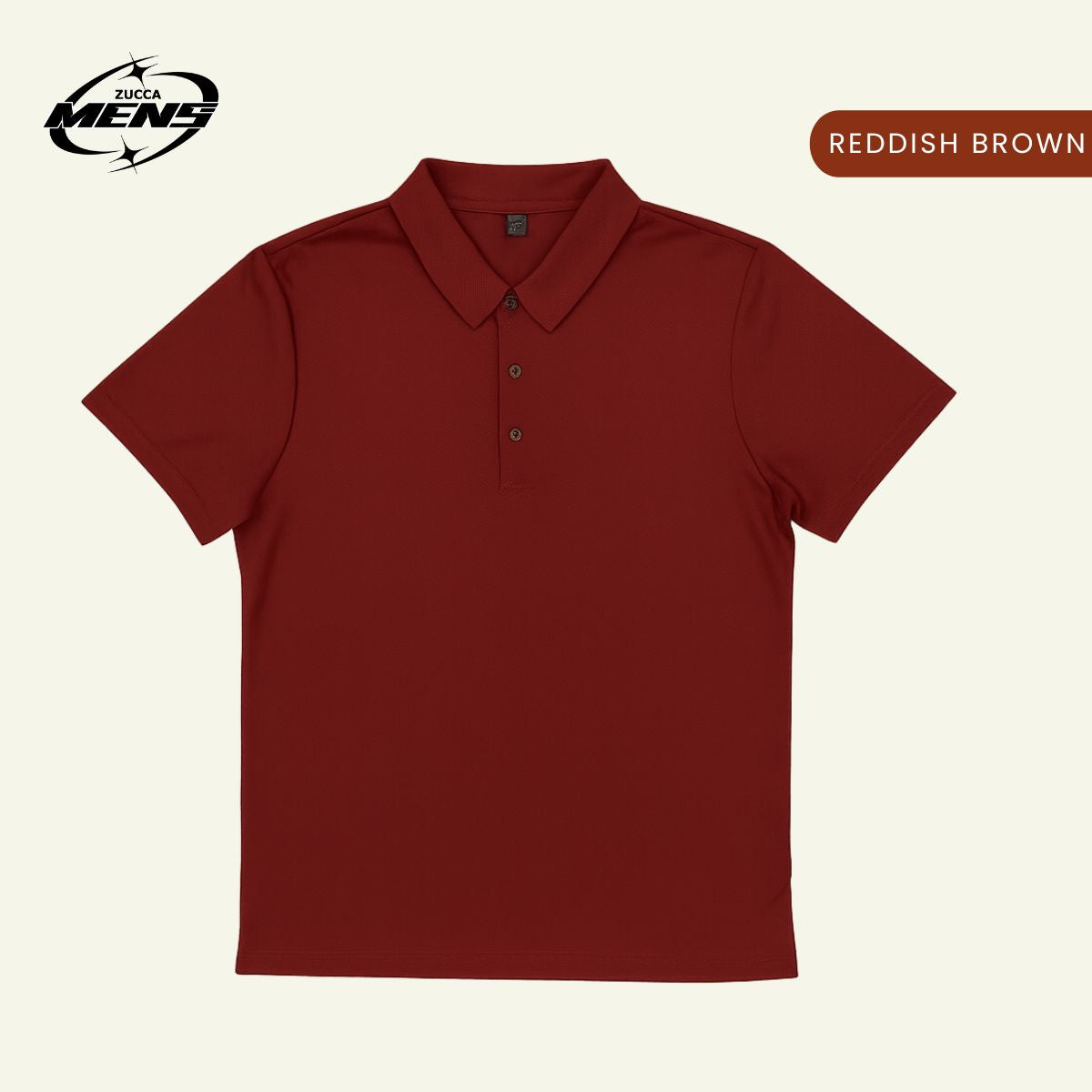ZUCCA ALEX CASUAL COLLAR MEN T-SHIRT - MC1020 BAJU LELAKI