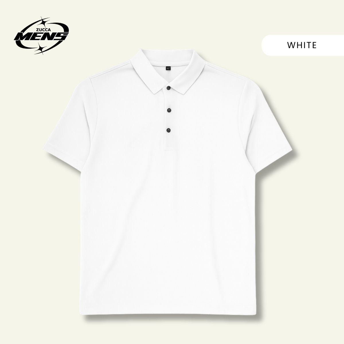 ZUCCA ALEX CASUAL COLLAR MEN T-SHIRT - MC1020 BAJU LELAKI