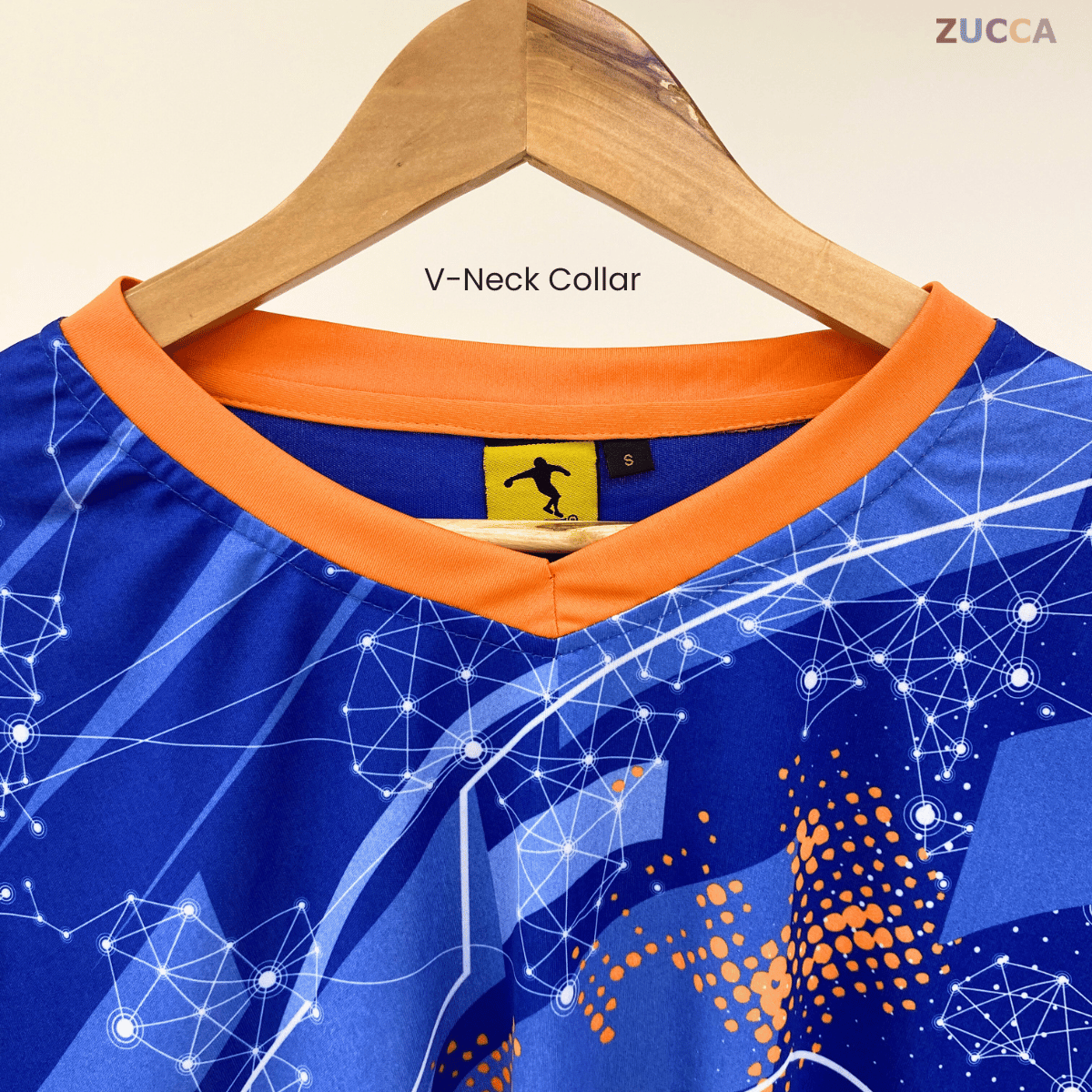 ZUCCA ASTRA UNISEX V-NECK SPORTWEAR JERSEY-MC1021