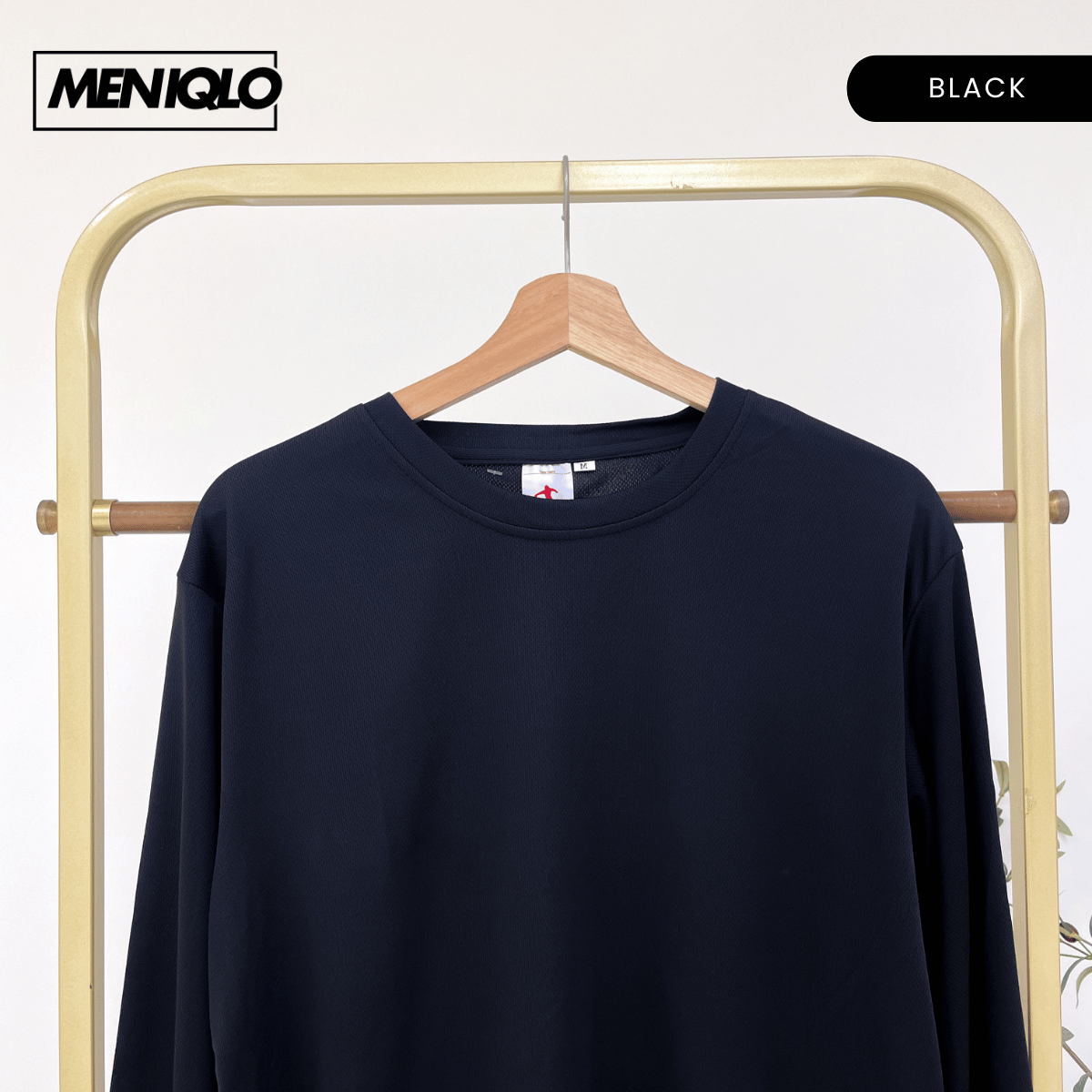 MENIQLO FELIX PLAIN UNISEX SHIRT LENGAN PANJANG XS-6XL- MC1022