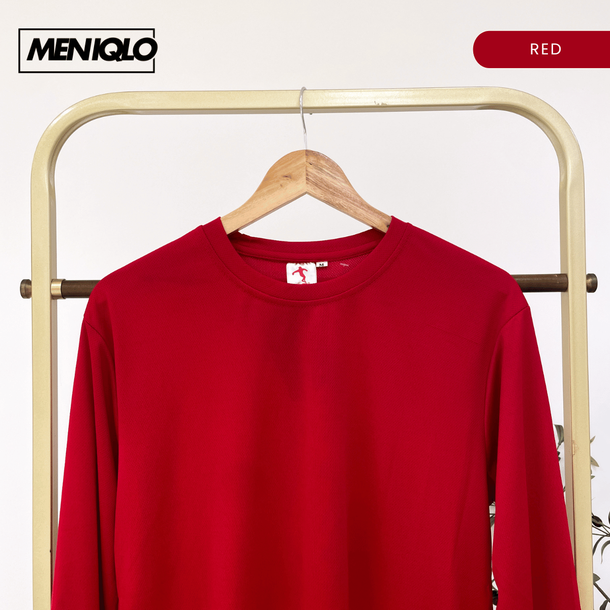 MENIQLO FELIX PLAIN UNISEX SHIRT LENGAN PANJANG XS-6XL- MC1022