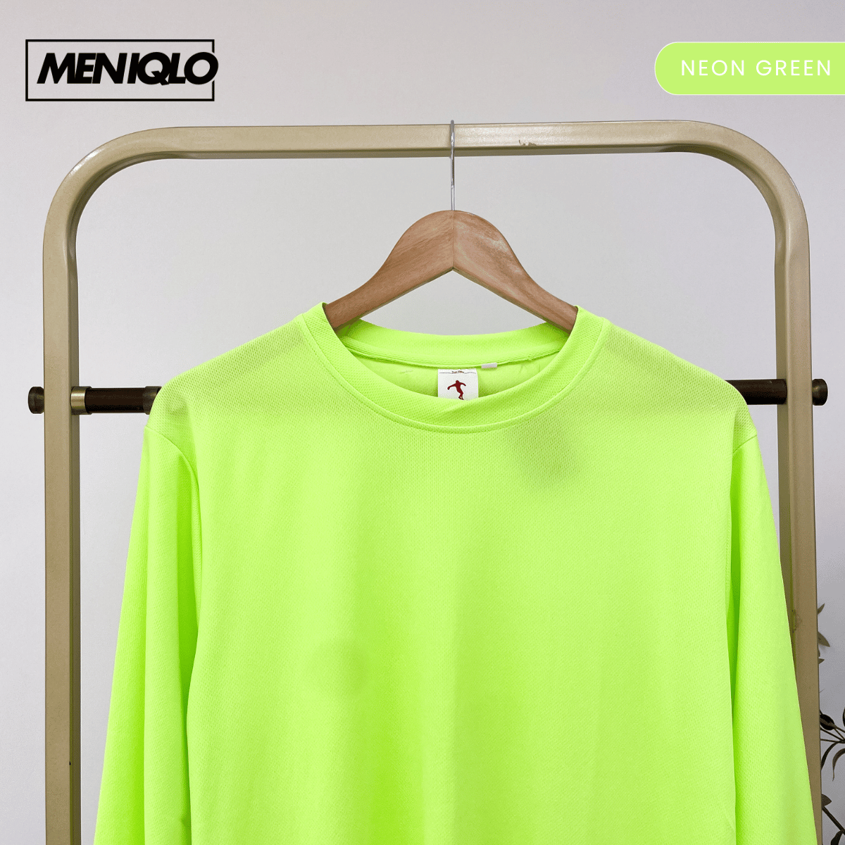 MENIQLO FELIX PLAIN UNISEX SHIRT LENGAN PANJANG XS-6XL- MC1022