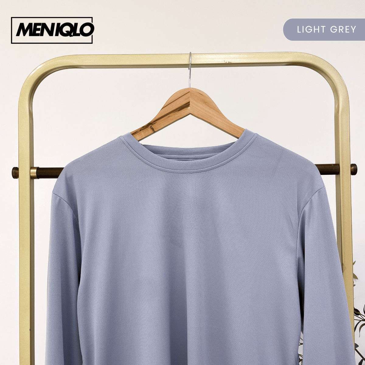 MENIQLO FELIX PLAIN UNISEX SHIRT LENGAN PANJANG XS-6XL- MC1022