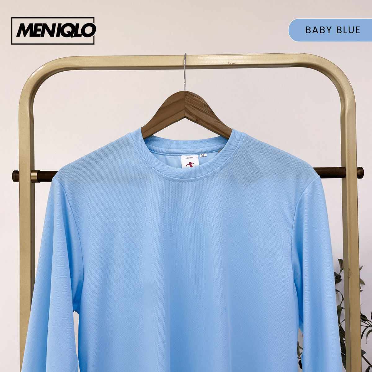 MENIQLO FELIX PLAIN UNISEX SHIRT LENGAN PANJANG XS-6XL- MC1022