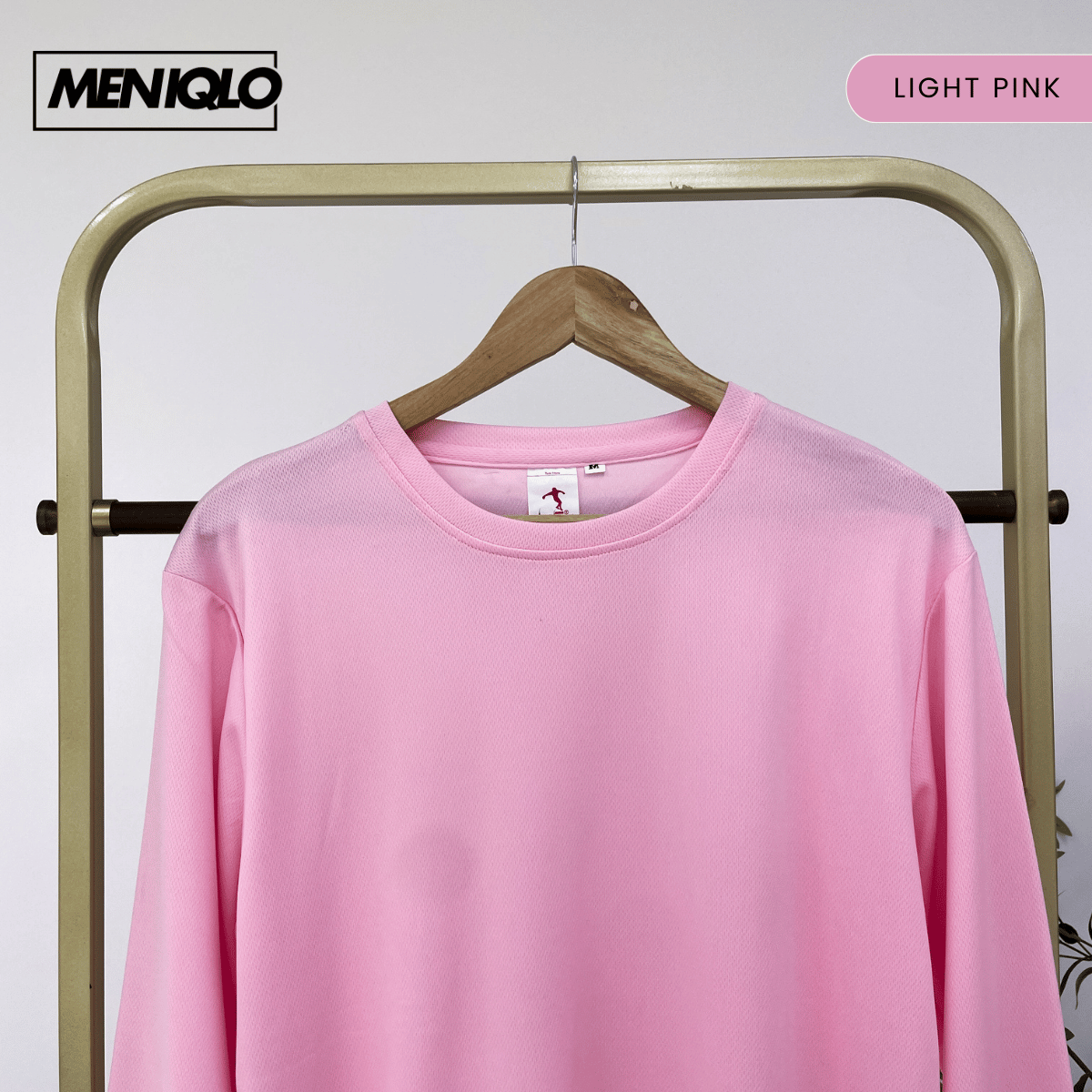 MENIQLO FELIX PLAIN UNISEX SHIRT LENGAN PANJANG XS-6XL- MC1022