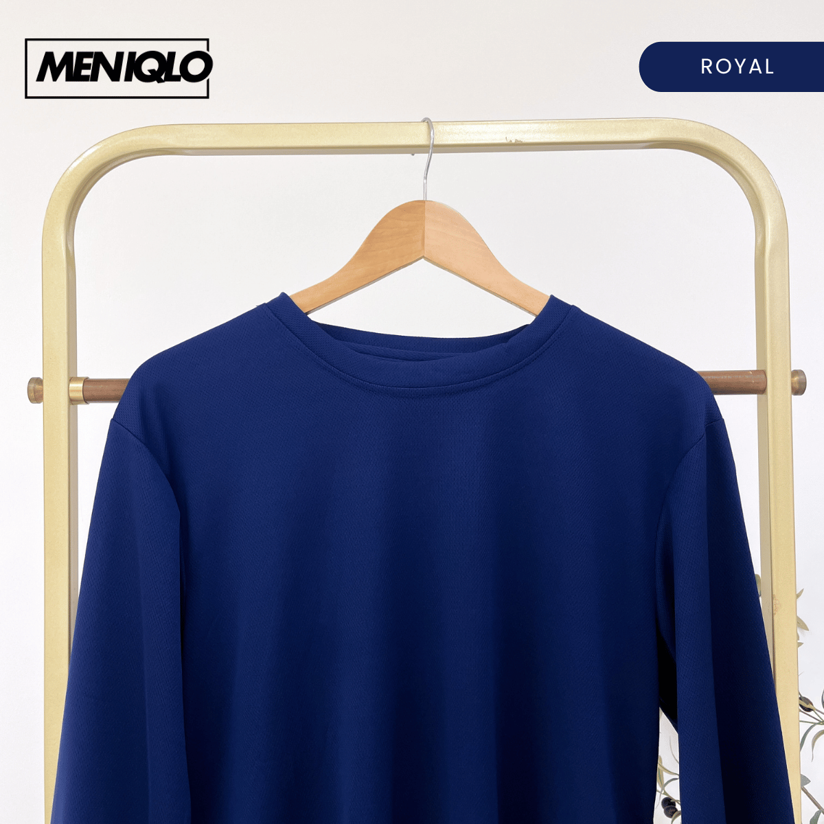 MENIQLO FELIX PLAIN UNISEX SHIRT LENGAN PANJANG XS-6XL- MC1022