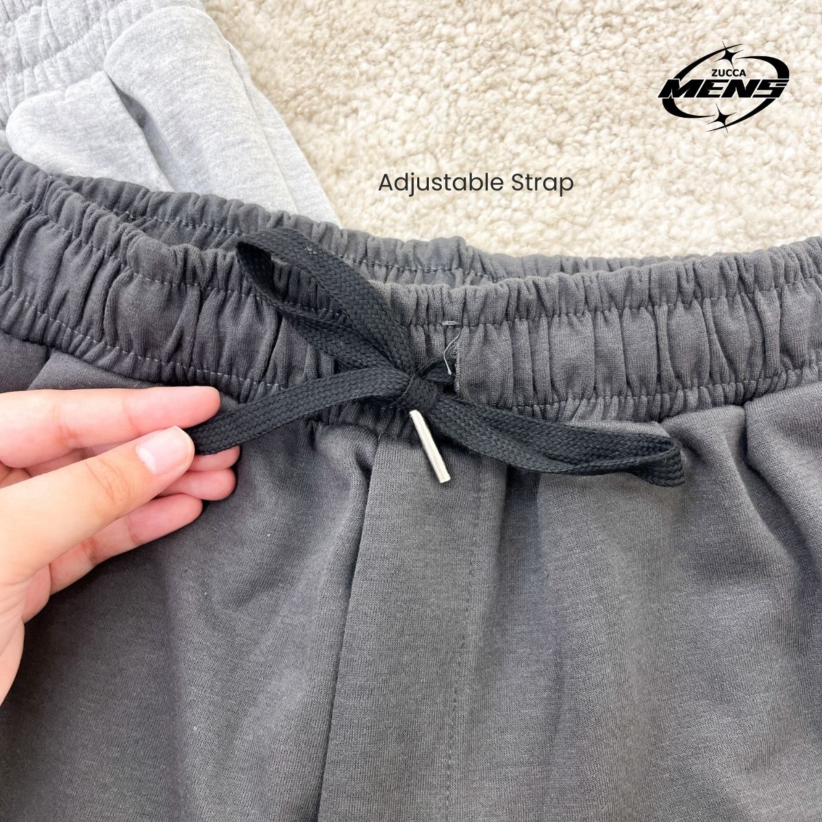 ZUCCA SELUAR TREK SUKAN LATIHAN M-4XL STRAIGHT CUT TRAINING PANTS TRACKSUIT - MCP2002