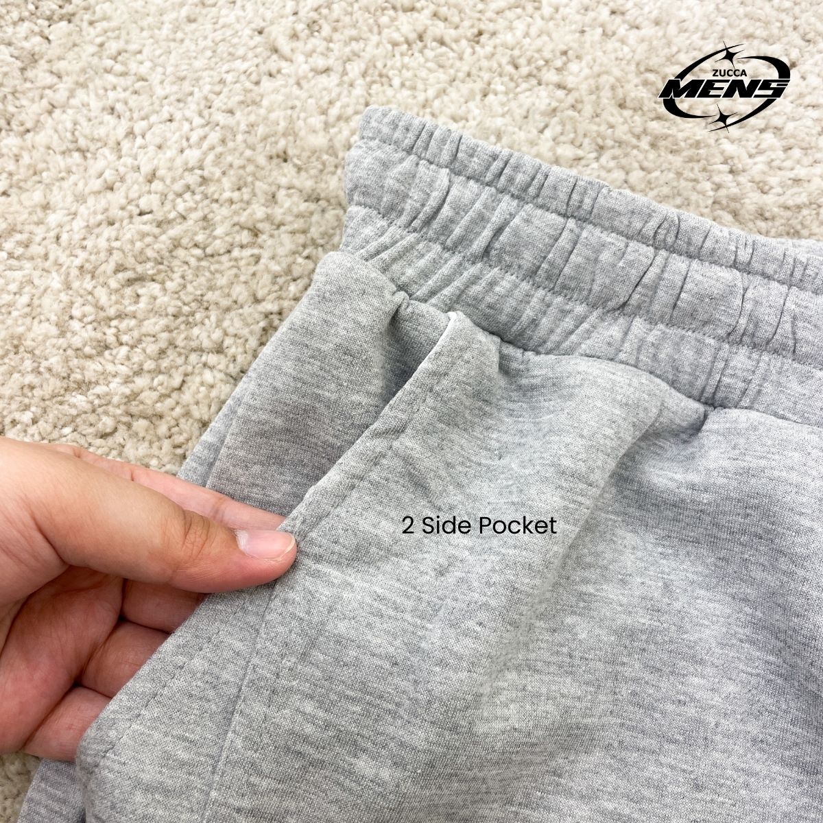 ZUCCA SELUAR TREK SUKAN LATIHAN M-4XL STRAIGHT CUT TRAINING PANTS TRACKSUIT - MCP2002