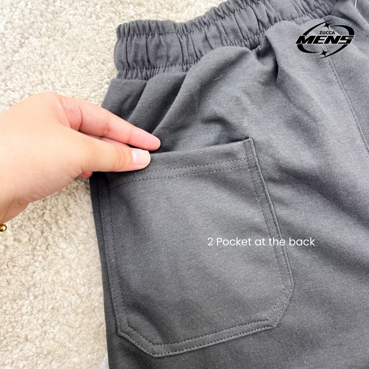 ZUCCA SELUAR TREK SUKAN LATIHAN M-4XL STRAIGHT CUT TRAINING PANTS TRACKSUIT - MCP2002
